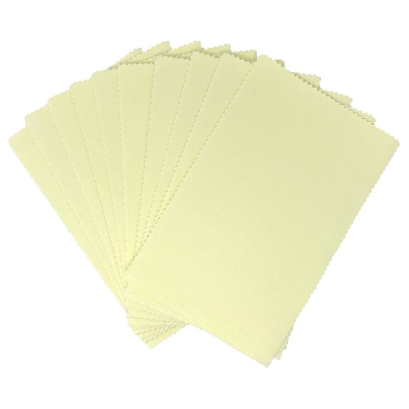 Sunshine Polishing Cloths Bulk Pack for Silver Gold Brass and Copper Jewelry 10 Pack